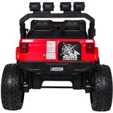  Auto na akumulator Extreme Sport 4x4 s podesivom dužinom vozila - dvosjed - crveni | shoptok.hr