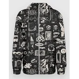 Flashy Pattern Windbreaker multicolor