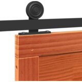 vidaXL Hlevska vrata Rjava 80 x 210 cm Trdna borovina | Shoptok.si