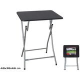  Sklopivi sto crni/ 40 x 38 x 66 cm | Eponuda.com