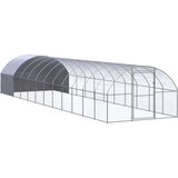 Vanjski kokošinjac 3 x 12 x 2 m od pocinčanog čelika | shoptok.hr