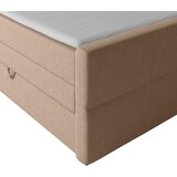 MID.YOU POSTELJA BOXSPRING 180 cm x 200 cm , kovina, umetna masa, tekstil, karton, leseni material naravne barve | Shoptok.si