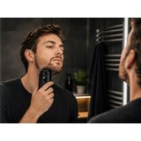  Moški aku. električni brivnik za obraz in brado usb lcd črn | shoptok.hr