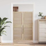  Ormarna vrata s vratima 2 pcs Prirodna 49,5 x 2,1 x 140,5 cm | shoptok.hr