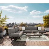 Amatio LOUNGE GARNITURA tkanina aluminij | Shoptok.si