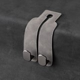 INF Kavelj za naslonjalo avtomobilskega sedeža iz semiša - dvojni kavelj Grey, (21779113) | Shoptok.si
