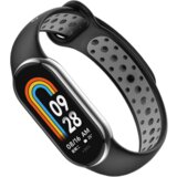 INF TPU pašček za uro za Xiaomi Band 8/9 Black+Grey, (21542964) | Shoptok.si