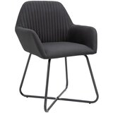 Furnova Jedilni stoli 2 kosa črno blago, (21929246) | Shoptok.si