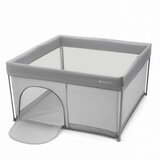 Kinderkraft otroška igralnica/ohišje ZIKI 126,5x126,5x69,5 cm, siva | Shoptok.si