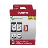 Canon kartuša, 2 paketa PG-545 / CL-546, 8287B008, črna + barvna | Shoptok.si