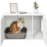  Mačja Kuća Bijelo 85 x 55 x 50 cm Konstruirano drvo | shoptok.hr