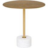 House Nordic Kovinska okrogla stranska mizica ø 51 cm Lecco – Cene