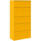 Ormarić za pohranu 2 kom. Žuta boja senfa 90 x 40 x 175 cm | shoptok.hr