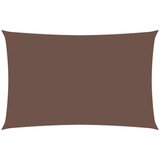 vidaXL Senčno jadro oksford blago pravokotno 2,5x5 m rjavo | Shoptok.si