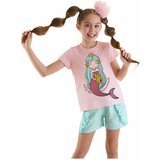 Mushi Mermaid Girls Kids T-shirt Shorts Set Cene