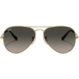 Ray-ban Unisex sunčane naočale Ray Ban RB 3025 SN Aviator Havana Collection XXL Gray (sive) | shoptok.hr