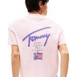Tommy Jeans Faded Graphic Relaxed T-Shirt Pink Ružičasta | shoptok.hr