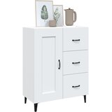  Komoda bijela 69,5 x 34 x 90 cm od konstruiranog drva | shoptok.hr