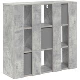  Strani šal s predalom Betonsko siva 73,5 x 24 x 69,5 cm, (5000233768) | Shoptok.si