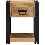  Noćni ormarići 2 kom 40x40x50 cm Masivno neobrađeno drvo manga | shoptok.hr