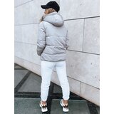 DStreet Dwustronna puchowa kurtka damska VICTORIA SNUG szara | Shoptok.si