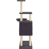  Mačje drevo s praskalniki iz sisala temno sivo 131 cm, (20989787) | Shoptok.si