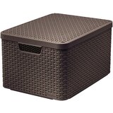 Curver Škatla za shranjevanje My Style (44,2 x 33,2 x 24,9 cm, rjave barve) | Shoptok.si
