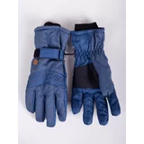 Yoclub Man's Men's Winter Ski Gloves REN-0281F-A150 Navy Blue