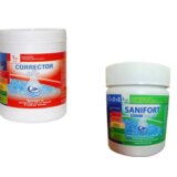 Sani-hem Set hemije za bazene Korektor pH- i Sanifort Combi 3u1 15147/ 15146