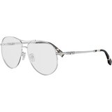 Fendi Fendigraphy Silver Pilot Eyeglasses - ONE SIZE (59) Cijene