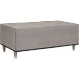 vidaXL Stolić za kavu Siva 100 x 54 x 40 cm masivno drvo manga | shoptok.hr