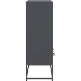  Visoka komoda antracit 68x39x111,5 cm od čelika | shoptok.hr