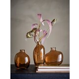 Bloomingville Oranžna steklena vaza (višina 15,5 cm) Tilia – | Shoptok.si