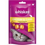 Whiskas Groom & Care priboljški - Piščanec (8 x 45 g) | shoptok.hr