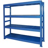 Metalni Težkonosilni regal Jumbo (v 200 x š 200 x g 60 cm, nosilnost: 600 kg/polico) cene