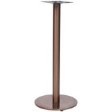  325443 Noga za bistro stol zlatna Ø45x107 cm nehrđajući čelik | Eponuda.com
