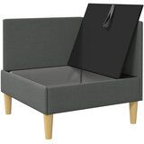  Kutna Sofa s Pohranom Tamnosiva Tkanina | shoptok.hr