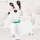  Gumeni skakač za djecu 60 cm bijeli pas | shoptok.hr