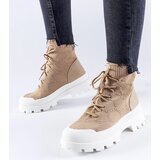 Gemre Brown high-top sneakers Éric | Shoptok.si
