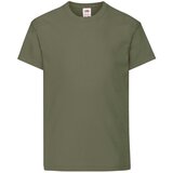 Fruit Of The Loom Khaki Children's T-shirt Original Cene