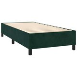 Box spring krevet s madracem tamnozeleni 100x200 cm baršunasti | shoptok.hr