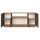 Hanah home Konzolni sto FR15-AA, 180x75x44,5 cm, Antracit | Eponuda.ba