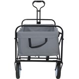 Sklopiva ručna kolica Siva 94 x 53 x 99 cm Oxford tkanina | Eponuda.com