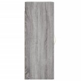  Zidni ormarić siva boja hrasta 34,5x34x90 cm konstruirano drvo | Eponuda.com