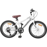  Planinski Bicikl 20 Inča 6-Speed za 5-8 godina Bijelo | shoptok.hr