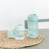 Suavinex Wild & Free Bottle With Soft Spout steklenička z ročaji Green 6m+ 150 ml | Shoptok.si
