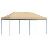 Šator za svadbe - šator za zabave Bež 292 x 580 x 315 cm Oxford tkanina - Bež Bez bočnog zida Da | shoptok.hr