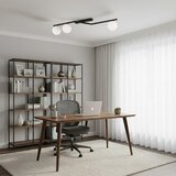  plafonsko svetlo naton 3xE14/10W/230V crno/belo | Eponuda.com