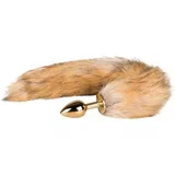 Analni čep Fox Tail No. 1, zlatan