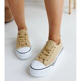 Gemre Dark Beige Sneakers on Thick Sole Bahira | Shoptok.si